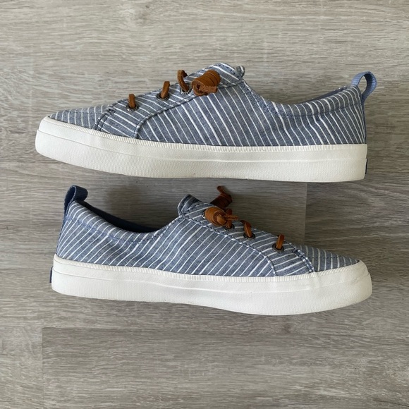 SOLD Sperry Women's Crest Vibe LightSkyBlue Stripe. - Picture 5 of 5
